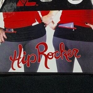 NWT Zoozatz Vikings Logo Black Waistband Hip Rocker Belt Women's Size S Small